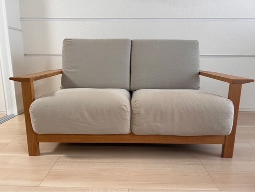 美品！無印良品　ソファー2シーター
