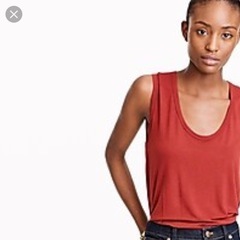 新品 J.Crew ジェイクルー タンクトップ ネイビー
