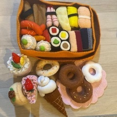 フェルト食べ物