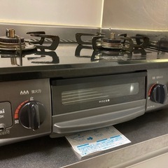 【決まりました】リンナイ　LPガス　グリル未使用　KG34NBK...