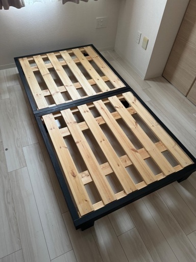 すのこシングルベッド