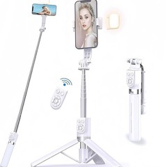 自撮り棒 スマホ 三脚 【多機能安定モデル】スマホスタンド Bl...
