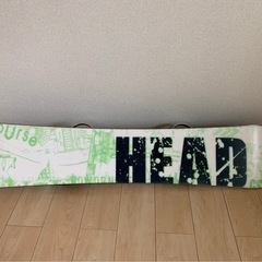 スノーボード板　ビンディング付き　HEADの画像