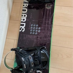 スノーボード板　ビンディング付き　HEADの画像