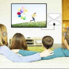 室内 HD テレビ 地デジアンテナ 室内 テレビアンテナ USB式地デジペーパーアンテナ 超薄型設置簡単 増幅器付き ケーブル付き

の画像