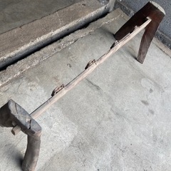 昭和レトロ　古民具　農具　藁引き　の画像