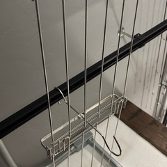 ニトリ　ステンレスタオルハンガー