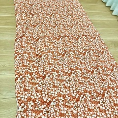 花柄の生地の画像