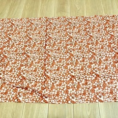 花柄の生地の画像