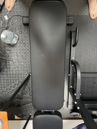 可変式ダンベル、トレーニングベンチ