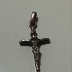 ネックレストップ  silver925  クロス　十字架  キリストの画像