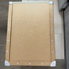 新品未使用無印良品のパルプボード引出の画像