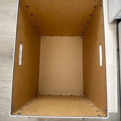 新品未使用無印良品のパルプボード引出の画像