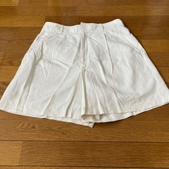 GU ベージュキュロットパンツ　XLサイズ