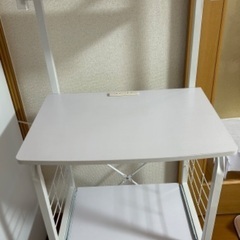 【急募】レンジラック ホワイト 美品