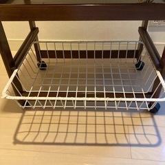 3段ワゴン コンセント2個付きの画像