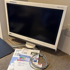 SHARP 26型液晶テレビ　【ジャンク品】