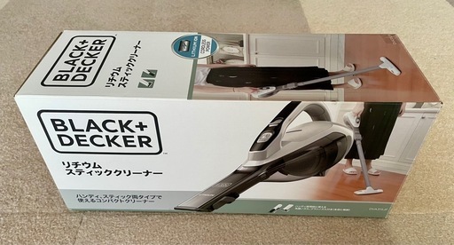 BLACK+DECKER ブラック＋デッカー リチウムスティッククリーナー DVA315JF