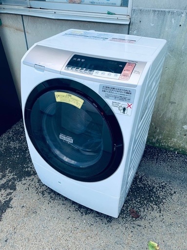 ♦️ 日立ドラム式電気洗濯乾燥機【2018年式】BD-NV110BL