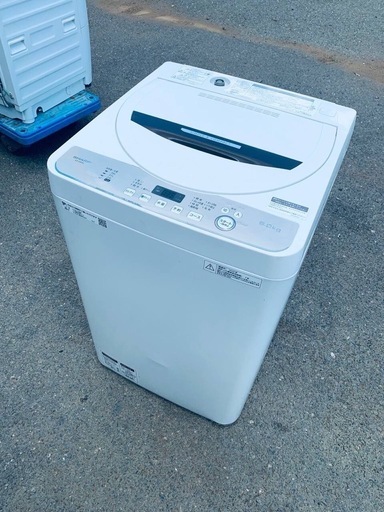 ♦️ SHARP電気洗濯機【2020年式】ES-GE6D-T
