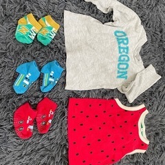 ロンパース 70 80 セットの画像