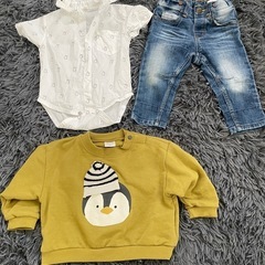 ロンパース 70 80 セットの画像