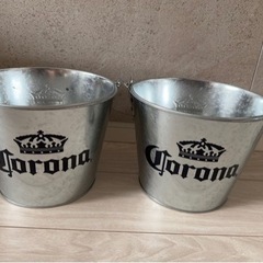 Coronaビール　ブリキバケツ