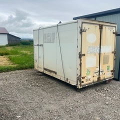 物置　コンテナ　ガレージ　2tトラック箱の画像