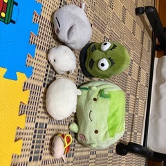 お話し中　ぬいぐるみ