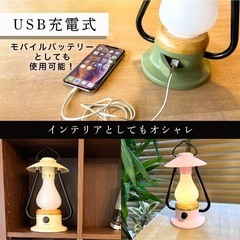 【新品】PYKES PEAK(パイクスピーク) LED ランタン LANTERN PP-01 USB 充電式 キャンプ アウトドア 防災【APRICOT BEIGE】の画像