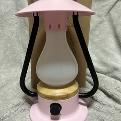 【新品】PYKES PEAK(パイクスピーク) LED ランタン LANTERN PP-01 USB 充電式 キャンプ アウトドア 防災【APRICOT BEIGE】の画像