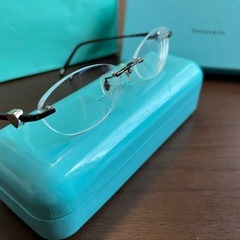 【美品】Tiffany 縁無し　TF1064T 6015
