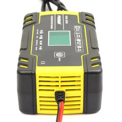 Foxsur-LCDディスプレイ付き自動バッテリー充電器,12V,24V,8a,の画像