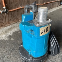 ツルミKTV2-22 ハイスピンポンプ 工事排水用 2.2kw 三相200V