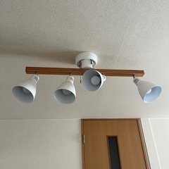 オーム電機 4灯シーリングライト ホワイト