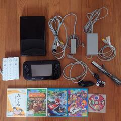 wiiU本体とソフト5本セット