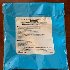 ディズニーデザインフェルトトートバッグの画像