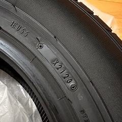 ノーマルタイヤ　新品取り外し品　ダンロップ 4本セット SP175 N 195/80R15 23年21週の画像
