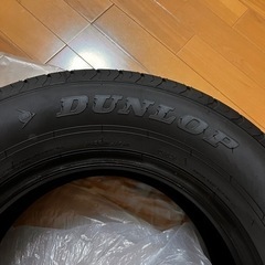 ノーマルタイヤ　新品取り外し品　ダンロップ 4本セット SP175 N 195/80R15 23年21週の画像