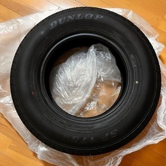 ノーマルタイヤ　新品取り外し品　ダンロップ 4本セット SP17...