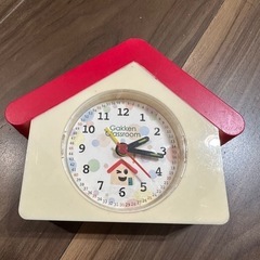学研　時計　目覚まし時計にどうぞ