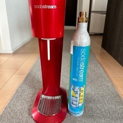 ソーダストリーム　炭酸ガスボトル付　ペットボトル付