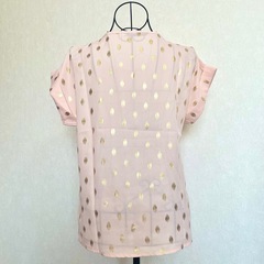 【ゴールドブラウス】SHEIN/シーイン【新品未使用】の画像