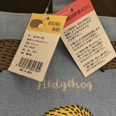 ハリネズミのミニトートバッグの画像