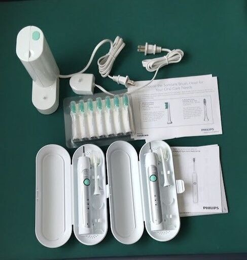 電動歯ブラシ(PHILIPS-ヒリップス製品）新品未使用・取説ありー2セット