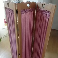 カントリー調のパーテション
