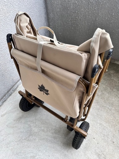 『ロゴス(LOGOS) T
radcanvas 丸洗いカーゴキャリー ベージュ 145L』