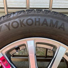 さらに値下げしました❗️21,000→18,000　YOKOHAMA ice GUARD iG60 195/65R15 15インチ スタッドレス 4本 2018年製 プリウス等　ホイール付　 の画像