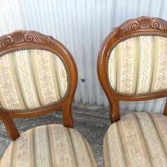 配達先決定🚚　無料配達します🚚イタリア製💖高級ダイニングチェア💖2脚セット💖の画像