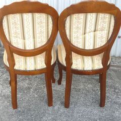 配達先決定🚚　無料配達します🚚イタリア製💖高級ダイニングチェア💖2脚セット💖の画像